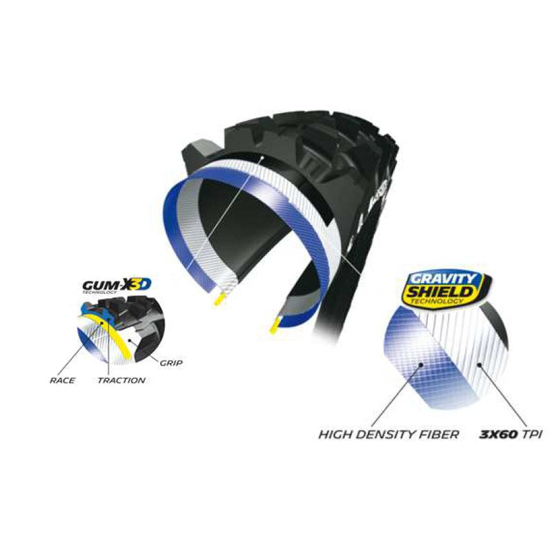 61-622 (29X2.40) WILD ENDURO FRONT GUM-X COMPETITION LINE